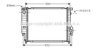 AVA QUALITY COOLING BWA2098 Radiator, engine cooling